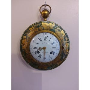 Cartel Oeil De Boeuf En Tole Vers 1800